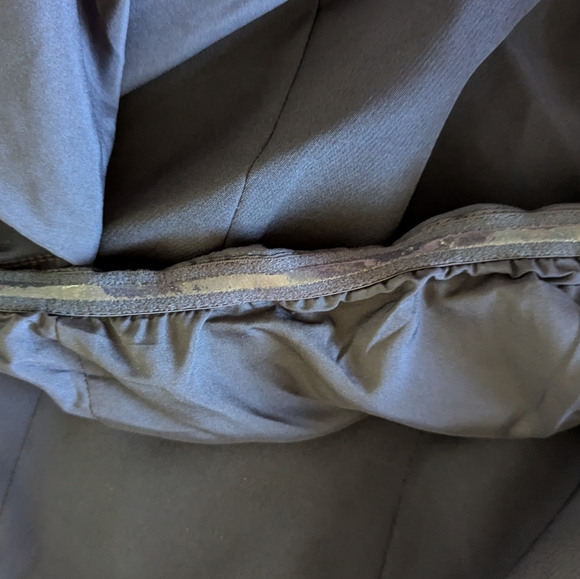 Halston Kalia one shoulder asymmetrical draped dress navy - Picture 6 of 10